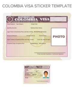 Buy Real ID Card of Colombia