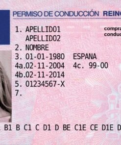 Buy Real Driving License of Spain