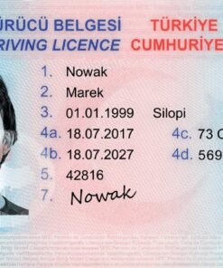Turkey Fake Driver’s License for sale