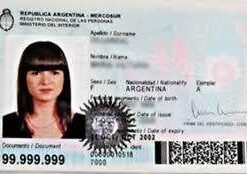 Buy Fake ID Card of Argentina