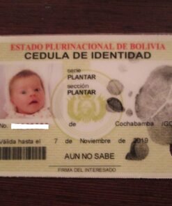 Buy Fake ID Card of Bolivia