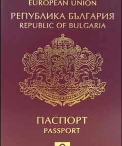 Buy Fake Bulgarian Passport Online