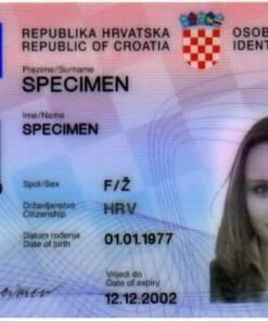 Buy Real ID Card For Croatia