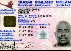 Buy Fake ID Card of Finland