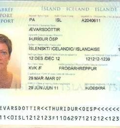 Purchase Real ID Card of Iceland