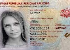 Buy Real ID Card of Latvia