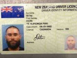 Buy Real ID card of New Zealand