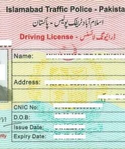 Buy Real Driving License of Pakistan