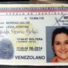 Venezuela Fake Driver’s License for Sale